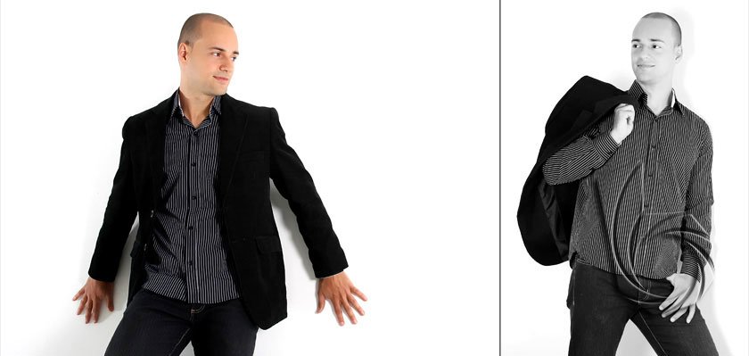 foto de book masculino