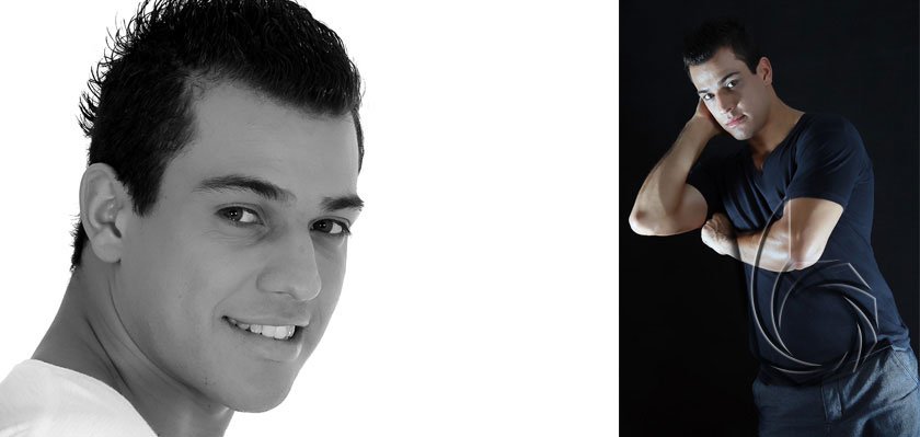book modelo masculino