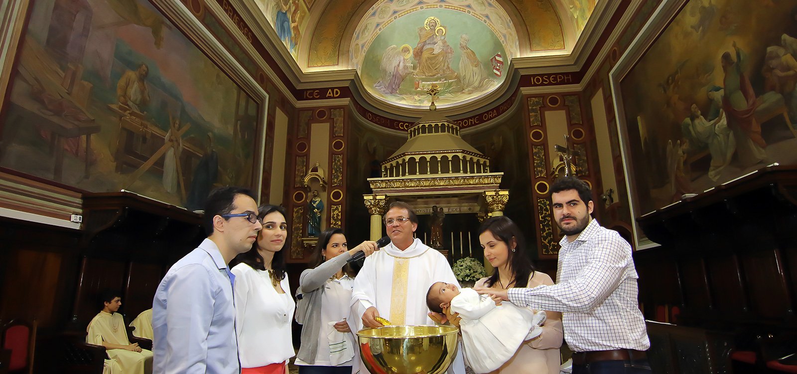 fotografias de batizado